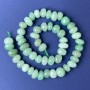 Jade Tumbled Beads 10x8mm+/- on Thread, Length 40cm+