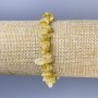 Citrine Chip Bracelet, diameter 6x3mm+/-, length 18cm+/- stretch
