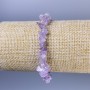 Amethyst Chip Bracelet, diameter 8x2mm+-, length 18cm+- stretch