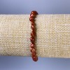 Red Jasper Tumbled Bracelet, diameter 6x4mm+-, length 18cm+- stretch