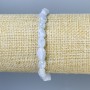 Chalcedony Baroque Bracelet, diameter 5-8x6mm+-, length 18cm+- stretch