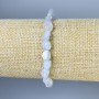 Chalcedony Baroque Bracelet, diameter 5-8x6mm+-, length 18cm+- stretch