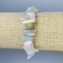 Morganite Chip Bracelet, diameter 9-15x3-6mm+-, length 18cm+- stretch