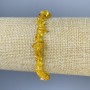 Amber Chip Bracelet, diameter 7x4mm+-, length 18cm+- stretch