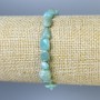 Amazonite Tumbled Bracelet, diameter 5-8x5-7mm+-, length 18cm+- stretch