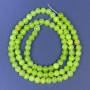 Onyx Beads Smooth Round 4–5 mm, 40 cm on Thread