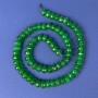 Chrysoprase Faceted Rondelle Beads, Diameter 8x5mm+-, Length 37cm+- on Thread