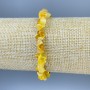 Amber Chip Bracelet, Diameter 6-10x3-5mm+-, Length 18cm+- Stretch