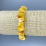 Amber Chip Bracelet, diameter 10-16x4-7mm+/-, length 18cm+/- stretch