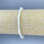 Mother-of-Pearl Cylinder Bracelet, diameter 13x4mm+/-, length 18cm+/- stretch