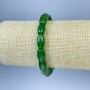 Chrysoprase Bracelet Barrel Beads, Diameter 11x8mm+/-, Length 18cm +/- Stretch