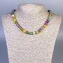 Tourmaline Necklace, Smooth Round Beads, 8mm+- Diameter, 45cm+- Length, with Clasp