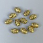 Bead Spacer Findings, Bronze Metal Colour, Diameter 7x9mm+- Hole Diameter 2mm+- Pack of 20g (~15pcs)