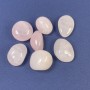 Natural Souvenir Stone Rose Quartz Tumbled ~ size 13x18-20x18mm (+-) ~ weight 4-8g +- /pc (price per 100g)