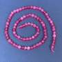 Tourmaline Beads on Thread Smooth Round, Diameter 5mm+-, Length 38cm+