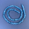 Apatite Rondelle Beads 6x4mm+/- on a Strand, Length 37cm+
