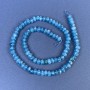 Apatite Rondelle Beads 6x4mm+/- on a Strand, Length 37cm+