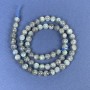 Labradorite Smooth Round Beads 6mm+/- on Thread, Length 40cm+