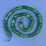 Chrysoprase Cube Beads 7x7mm+/- on a Thread, Length 37cm+
