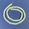 Onyx Rondelle Beads 6x4mm+/- on Thread, Length 38cm+