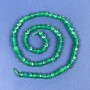 Chrysoprase Faceted Cube Beads 5x5mm+/- on Thread, Length 38cm+