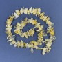 Citrine Chip Beads 12-17x3-5mm+/- on a Strand, Length 42cm+
