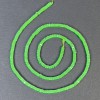 Variscite Square Rondelle Beads 2.5x1mm+/- on a Strand, Length 39cm+