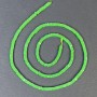 Variscite Square Rondelle Beads 2.5x1mm+/- on a Strand, Length 39cm+