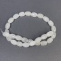 Rock Crystal Beads, Natural Stone Barrel, diameter 10x14mm+/- hole diameter 1mm+/-, length 38cm+