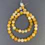 Onyx Beads, Smooth Round, Diameter 6.5mm+/-, Hole Diameter 1.5mm+/-, Length 38cm+