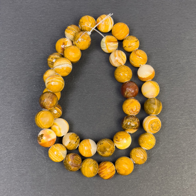 Onyx Beads, Smooth Round, Diameter 10mm+/-, Hole Diameter 1.5mm+/-, Length 38cm+