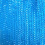 Czech Crystal Beads on Fishing Line, Sky Blue Transparent Faceted Rondelle, Diameter 8x6mm +/-, Length 40cm+