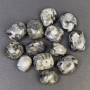 Labradorite natural stone processed raw nuggets faceted, no hole 18-21×18 mm (+-) (per 100 g ±)