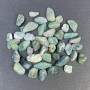 Chert Moss Agate cabochon tumble without hole 9-17x5-9 mm (+-) (per 100g ±)