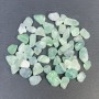 Natural Fluorite gemstone faceted nuggets without hole 8-12×7-9mm (+-) (per 100g ±)