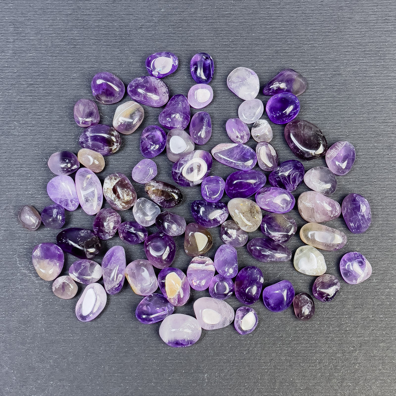 Natural Amethyst Rough Nuggets Cabochon without hole 10-18×6-8mm (+-) (per 100g ±)