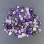 Natural Amethyst Rough Nuggets Cabochon without hole 10-18×6-8mm (+-) (per 100g ±)