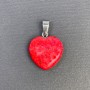 Pendant Heart Coral (single) 20x20 mm+