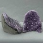 Price per 100g. Decorative natural amethyst druzy geode weight from 500g