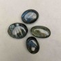 Price per 100g. Labrodorite tumbled natural stone, sizes ~ 20x30x40mm±, weight from 20g