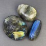 Price per 100g. Souvenir natural Labradorite tumbled 20x35x40mm± weight from 20g