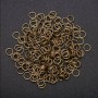 Jump Ring, 7mm Diameter Bronze, Pack 500 g