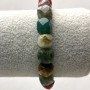 Bracelet Assorted Bejeweled Cube, diameter 9x9mm±, length 18mm±, stretch
