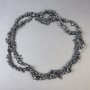 Agate Beads Chip 6x3mm on thread, length 88cm+