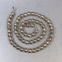 Smoky Topaz Beads, Faceted Round 6mm on Thread, Approximately 36cm Length