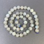 Labradorite Beads Smooth Round 8.5 mm on thread, length 39 cm