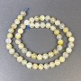 Labradorite Beads Smooth Round 8mm on Thread - 39cm Length