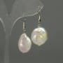 Baroque Pearl Earrings 18mm ±, length 38mm ±