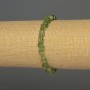 Chrysolite Bracelet, Tumbled Beads, Diameter 7x6mm+/-, Length 18cm+/- Stretch