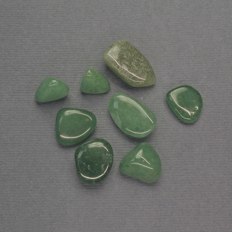 Jade Sea-Galized Stone Nuggets Cut, Without Hole, 10-15x10-12mm± (per 100g±)